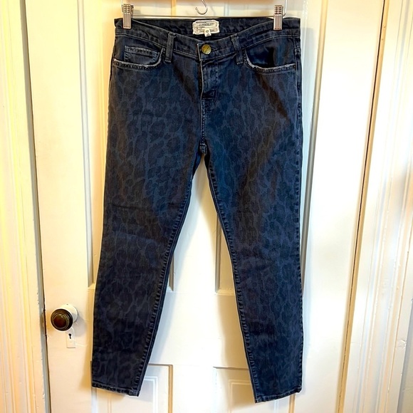 Current/Elliott Denim - Current/Elliott // The Stiletto Leopard Cheetah Skinny Jeans